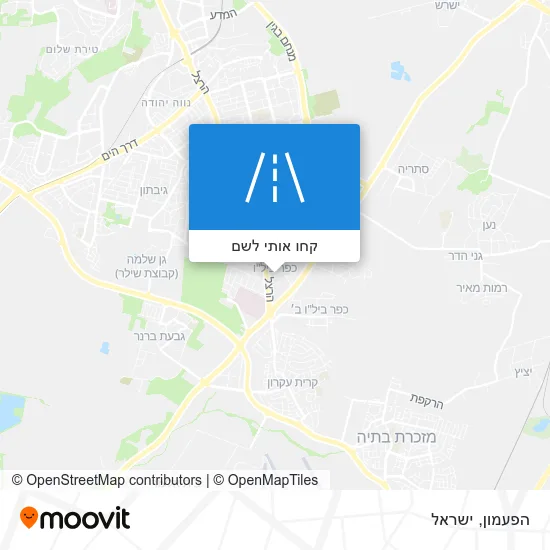 מפת הפעמון