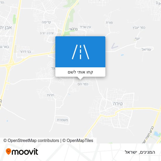 מפת המגינים