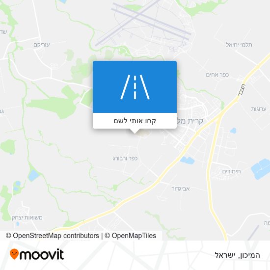 מפת המיכון
