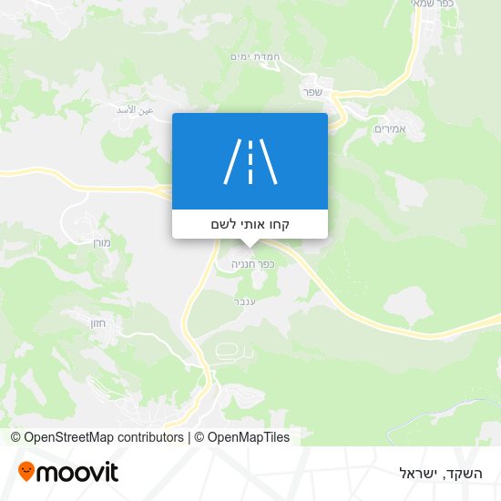 מפת השקד