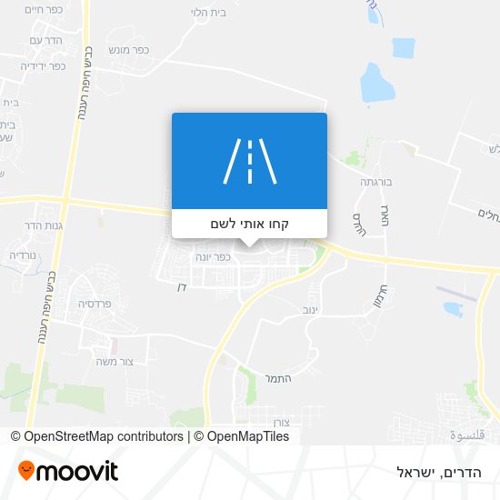 מפת הדרים
