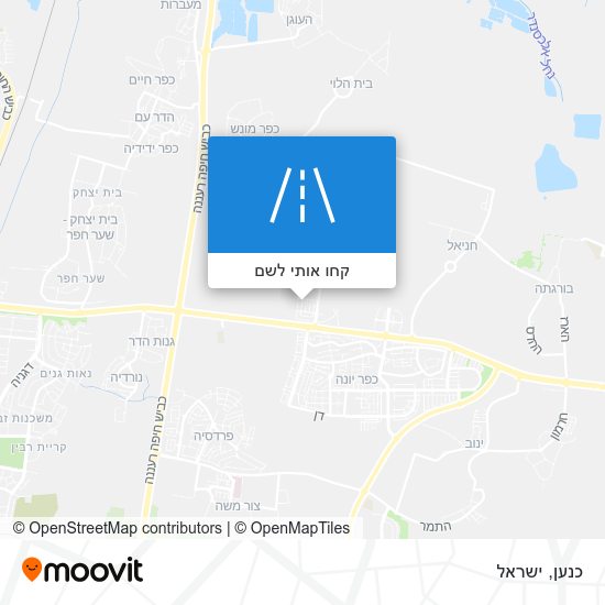 מפת כנען