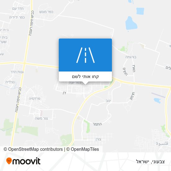 מפת צבעוני