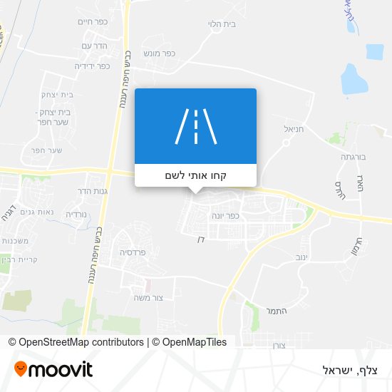 מפת צלף