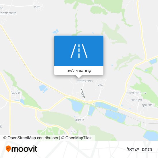 מפת מנחם