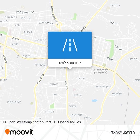 מפת הדרים