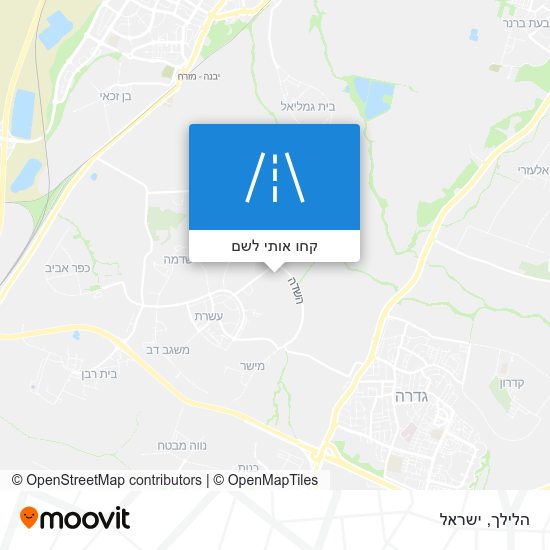 מפת הלילך
