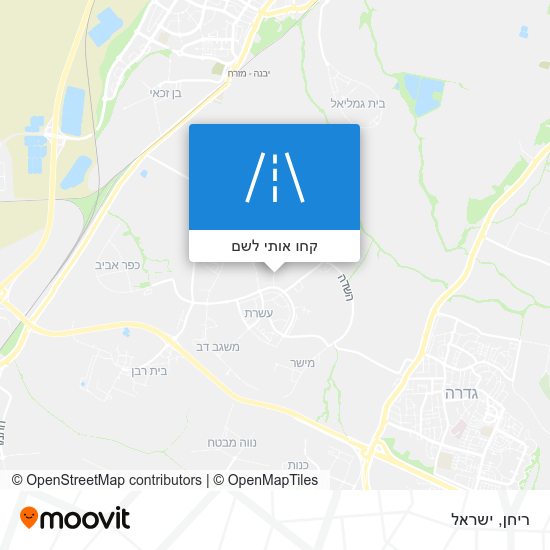 מפת ריחן