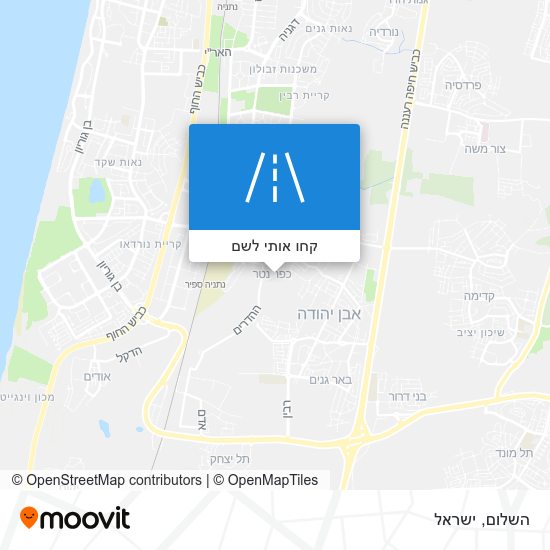 מפת השלום