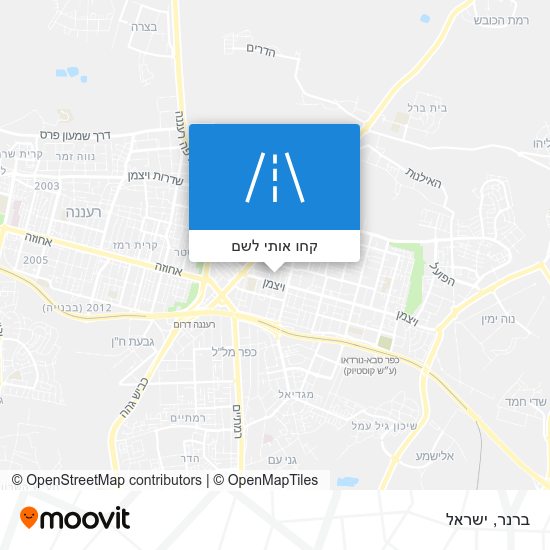 מפת ברנר