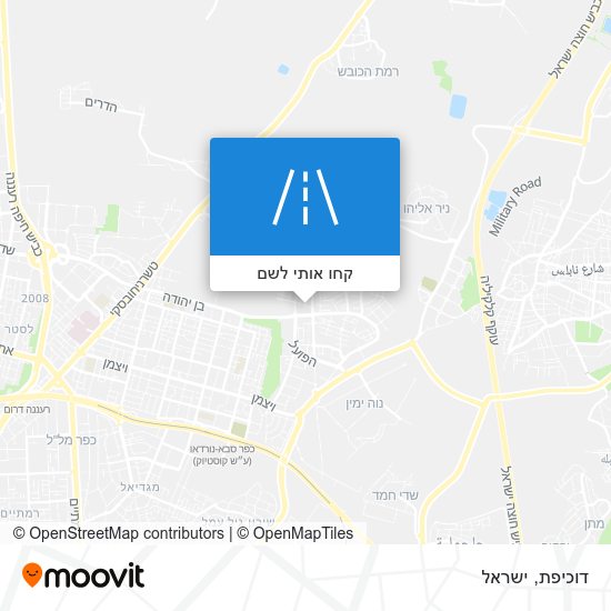 מפת דוכיפת