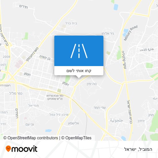 מפת המוביל