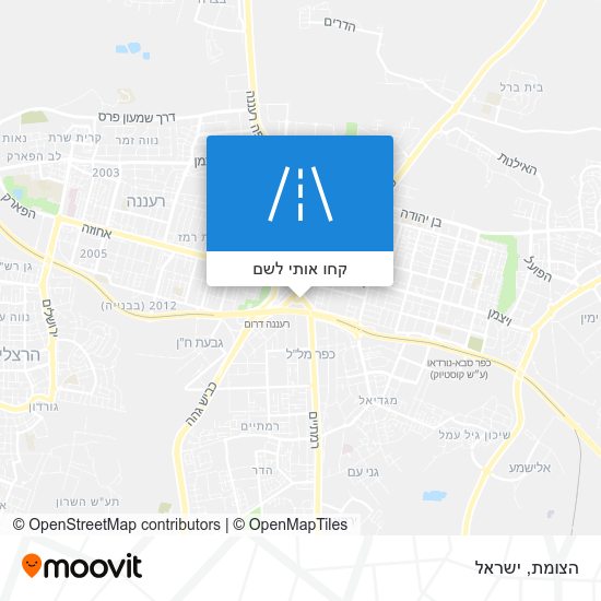 מפת הצומת