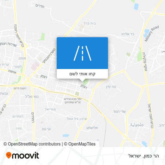 מפת הר כמון