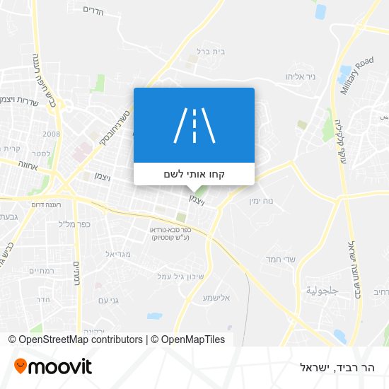 מפת הר רביד