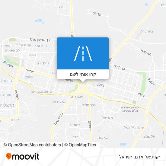 מפת יקותיאל אדם