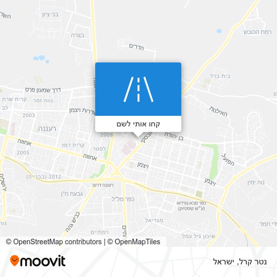 מפת נטר קרל