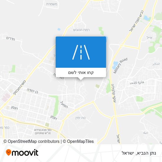 מפת נתן הנביא