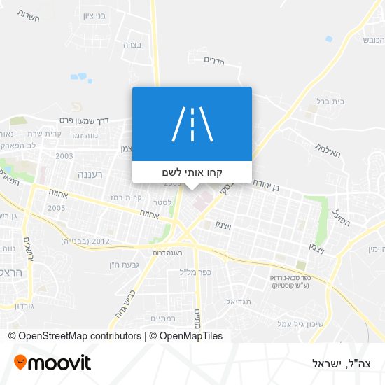 מפת צה"ל