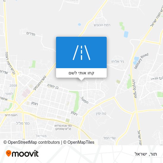 מפת תור