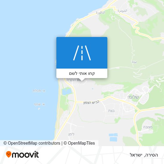 מפת הסירה