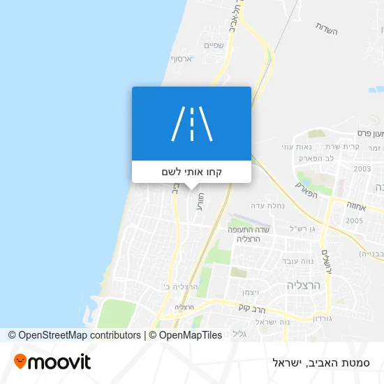 מפת סמטת האביב