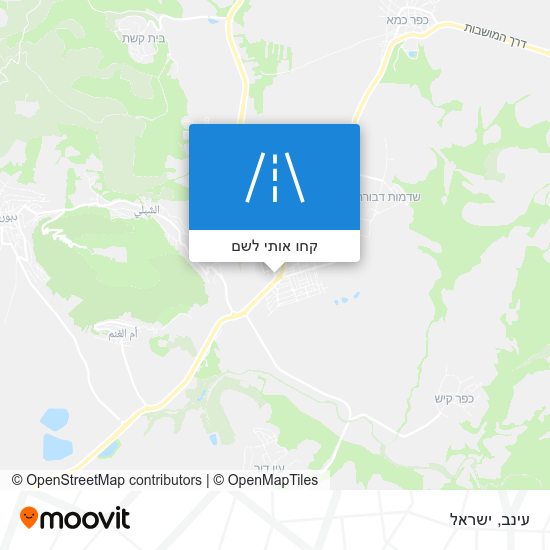 מפת עינב
