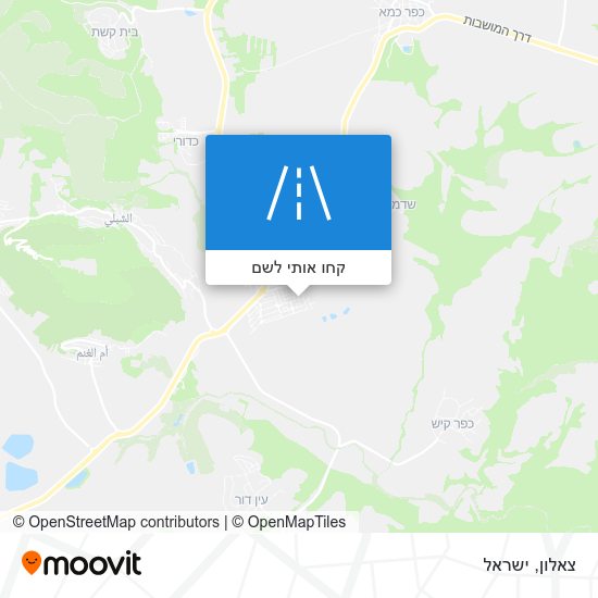 מפת צאלון