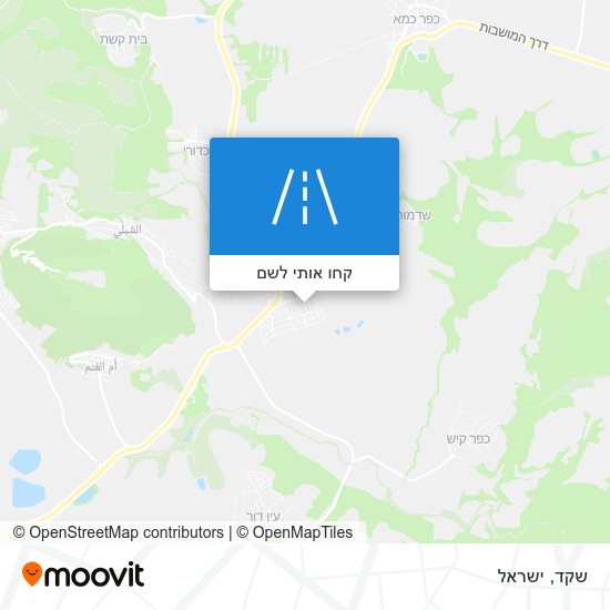 מפת שקד