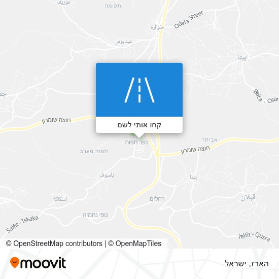 מפת הארז
