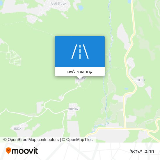 מפת חרוב