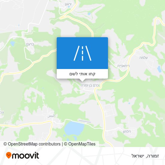 מפת זמורה