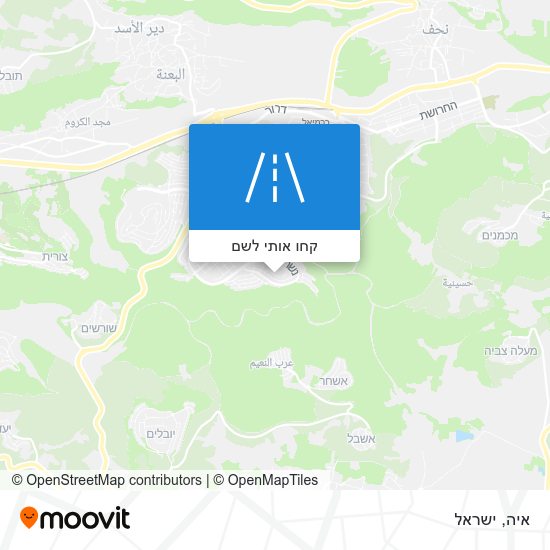 מפת איה