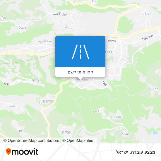 מפת מבצע עובדה