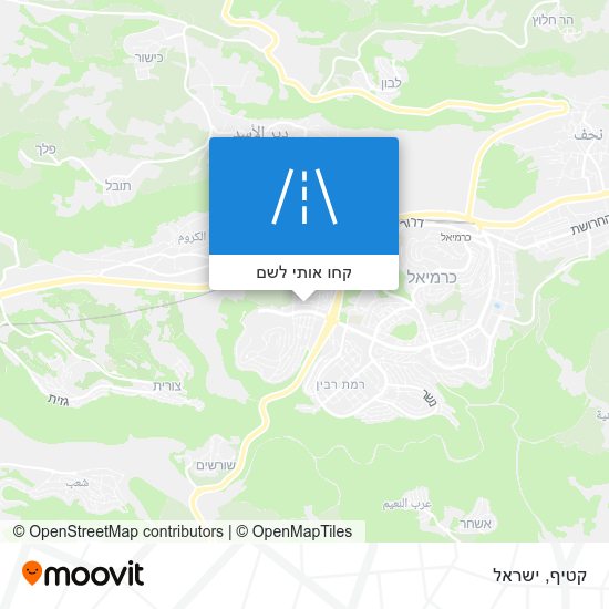 מפת קטיף