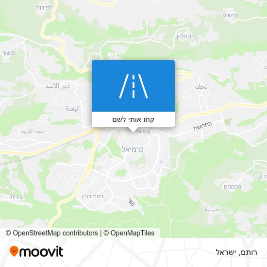 מפת רותם