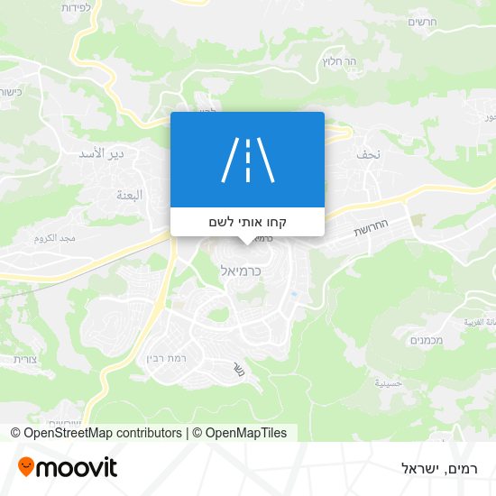 מפת רמים
