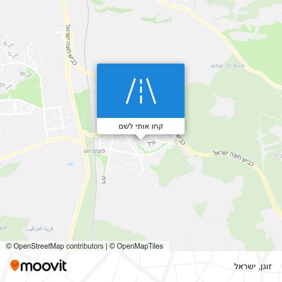 מפת זוגן