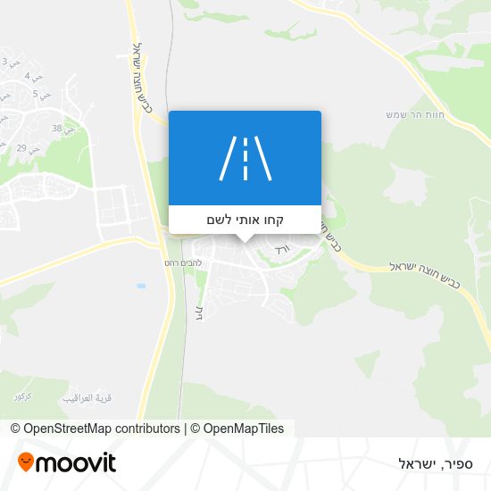 מפת ספיר