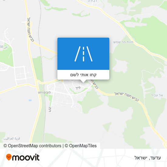 מפת עדעד