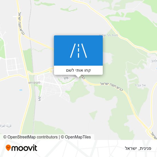 מפת פנינית