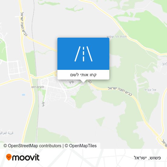 מפת פשוש