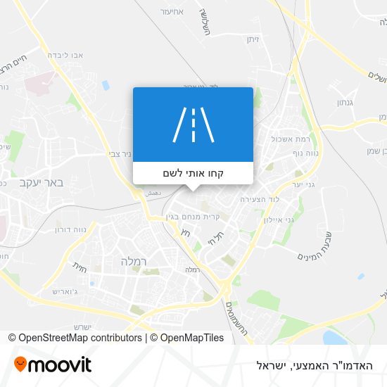 מפת האדמו"ר האמצעי