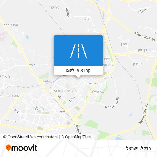 מפת הדקל