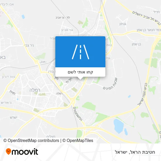 מפת חטיבת הראל