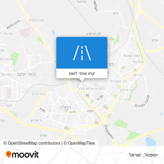 מפת יוספטל