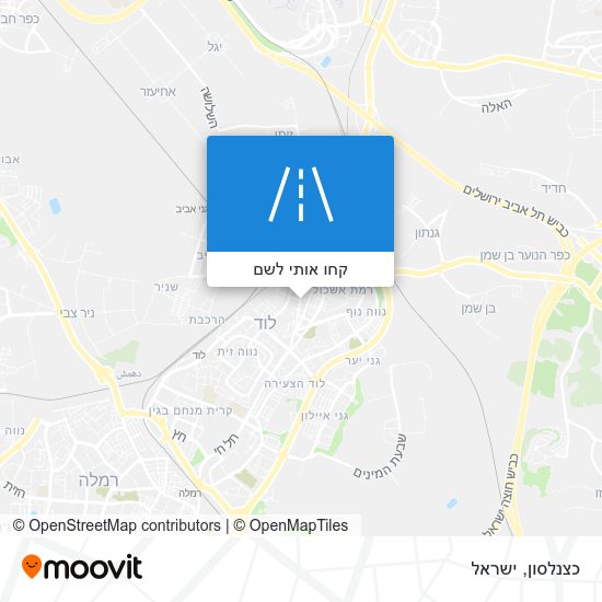 מפת כצנלסון