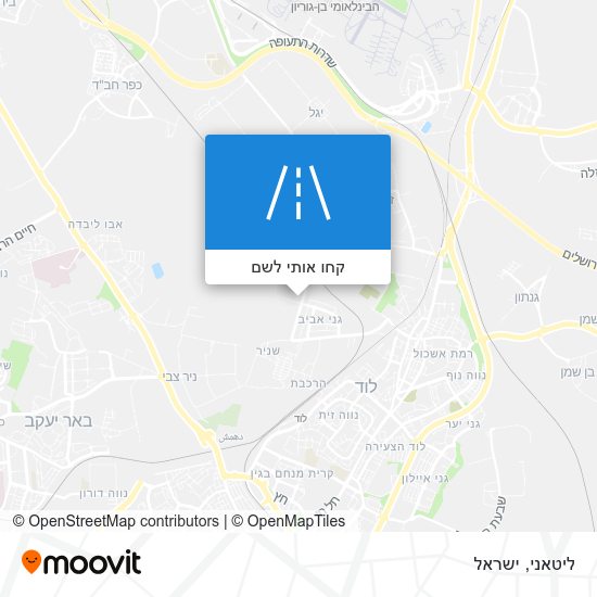 מפת ליטאני