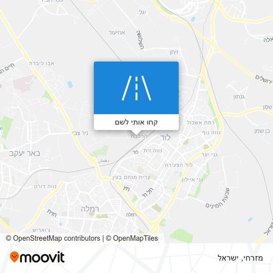 מפת מזרחי