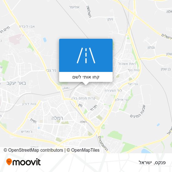 מפת פנקס